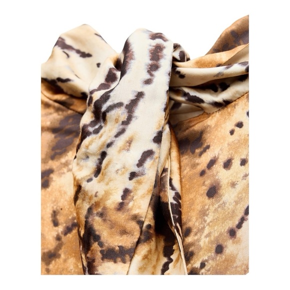 🐯 ZARA Woman Animal Print Dress | Size XS | New - Picture 8 of 10